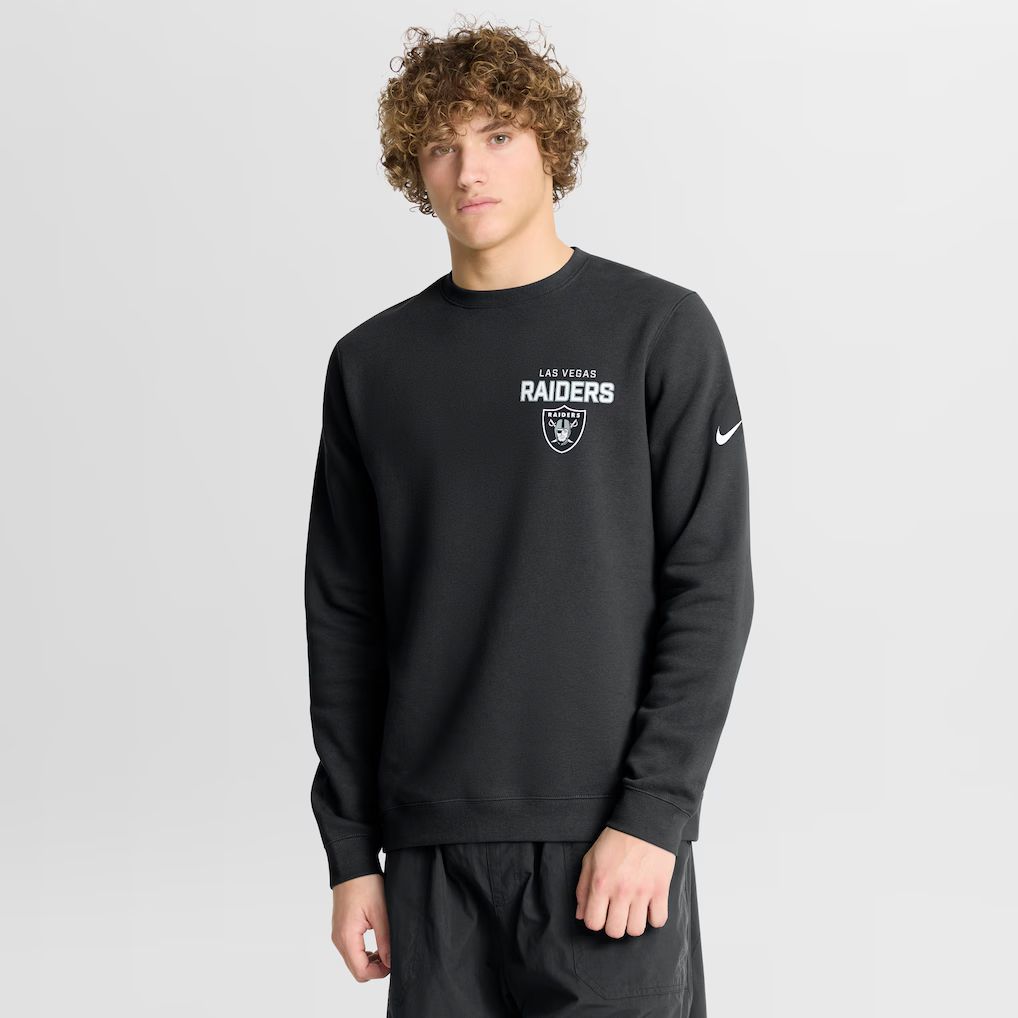 2026 NFL Oakland Raiders round-neck sweatshirt 02